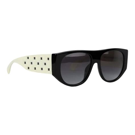 chanel white sunglasses 2022|chanel sunglasses original.